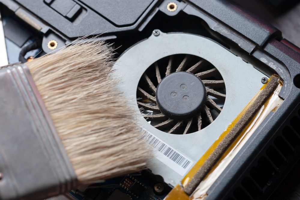 laptop fan cleaning replacement